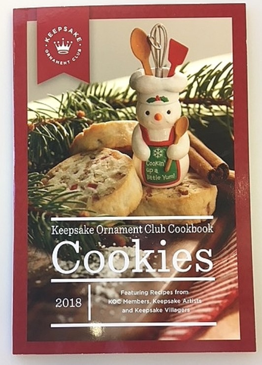 2018 Cookies Cookbook - Keepsake Ornament Club